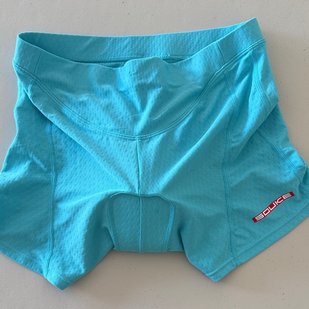 Women’s Blue 3D Padded Cycling Shorts